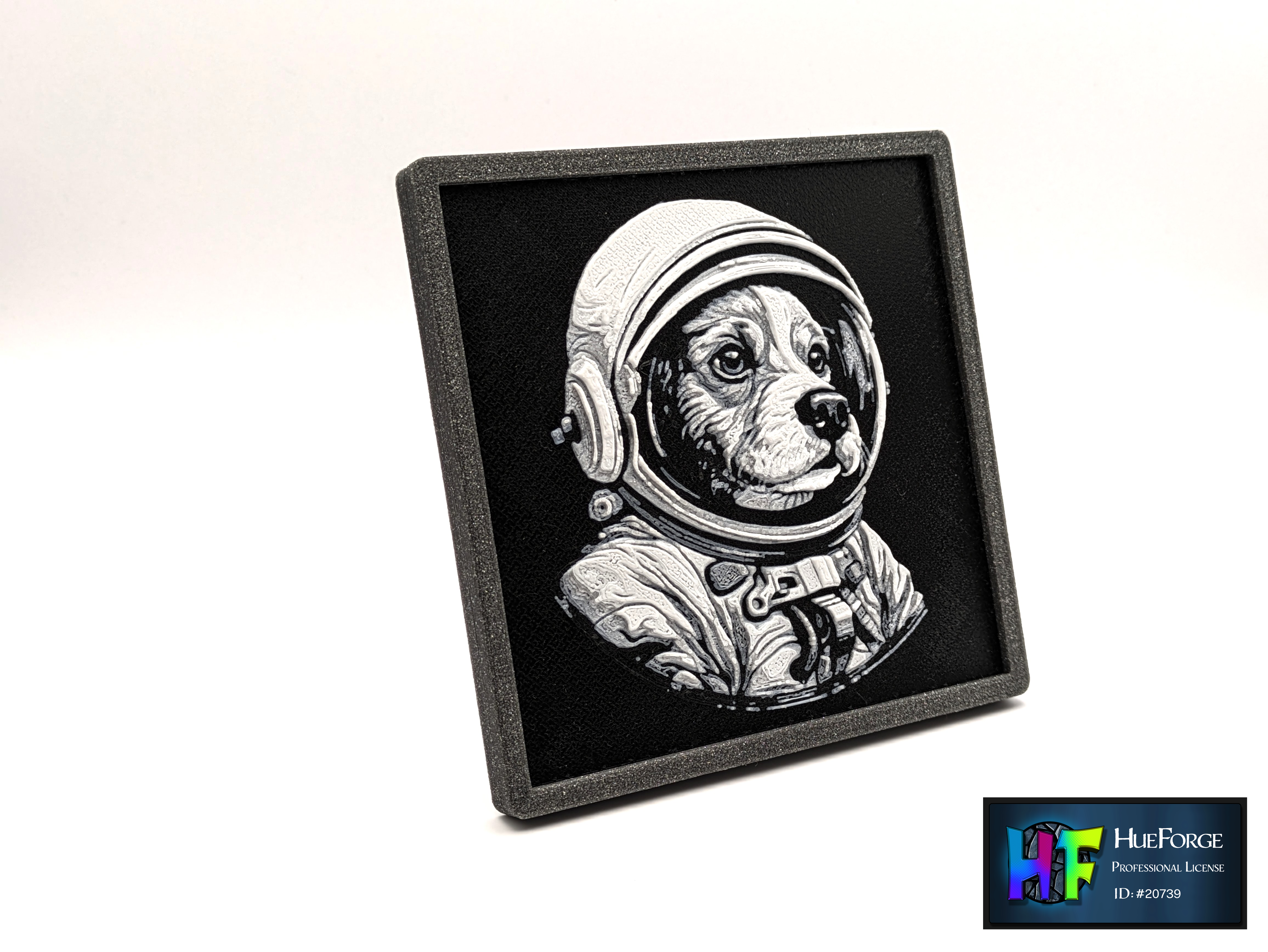 Space Dog Portrait