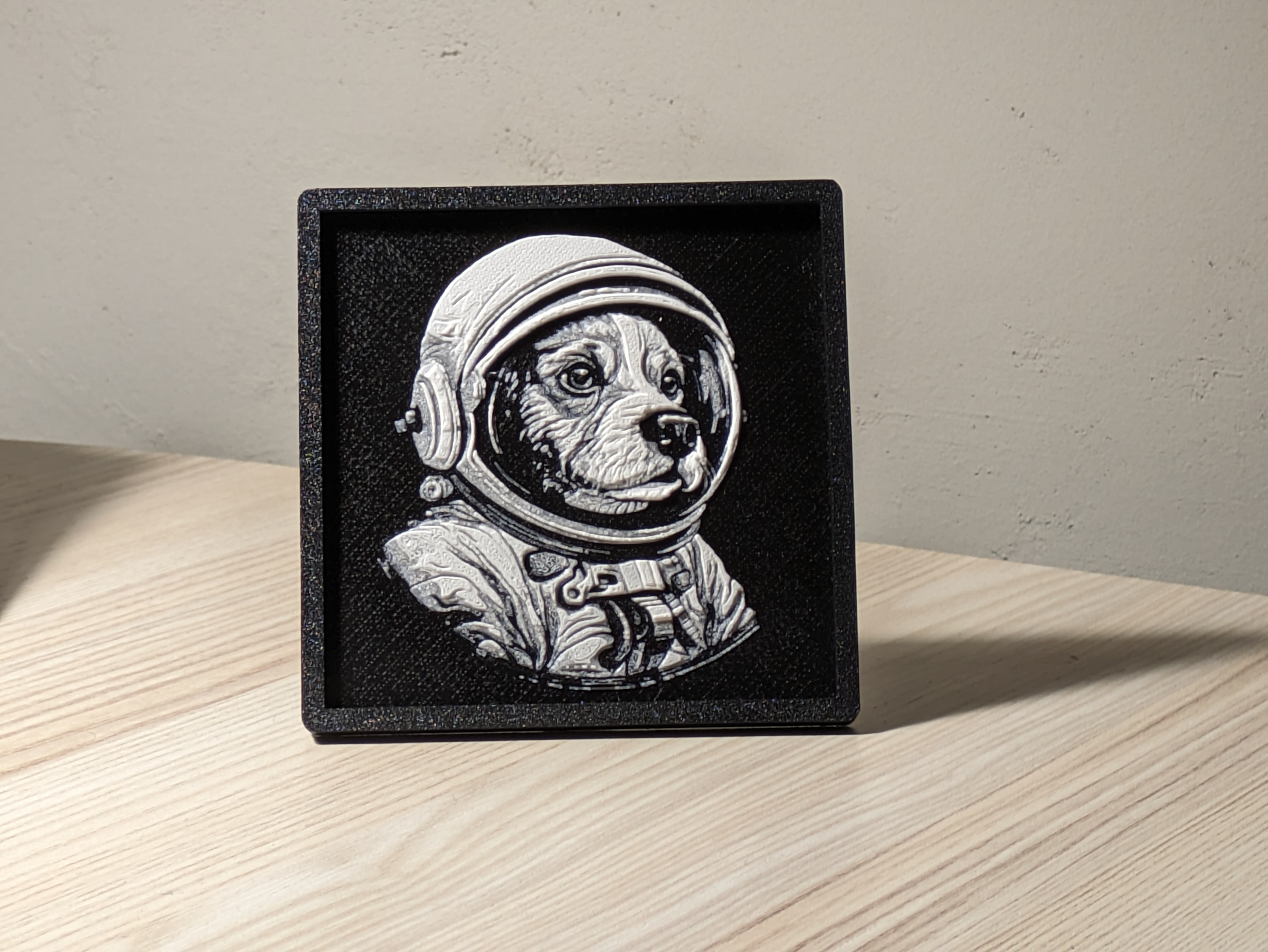 Space Dog Portrait