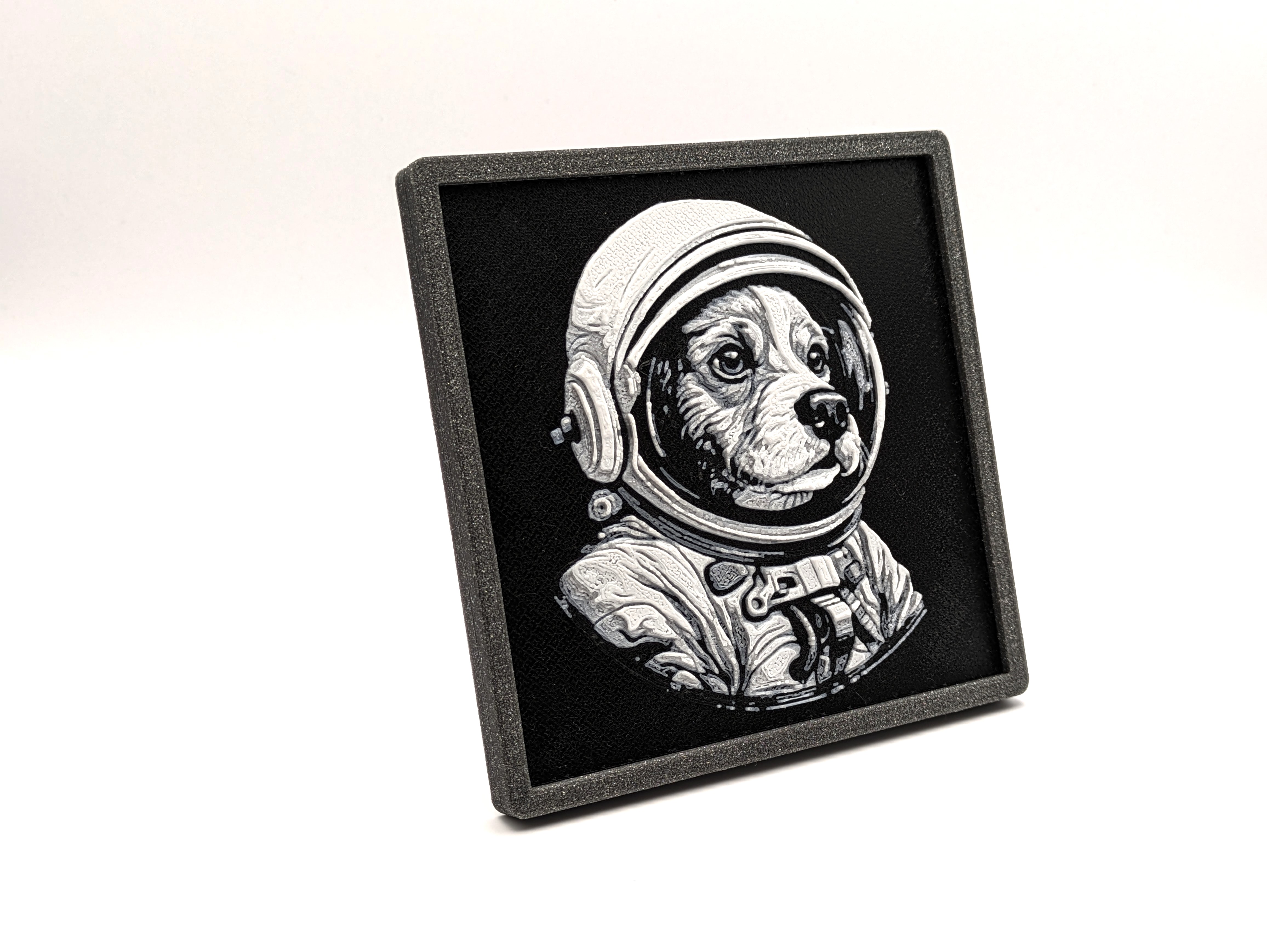 Space Dog Portrait